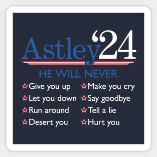 Astley 2024 Sticker